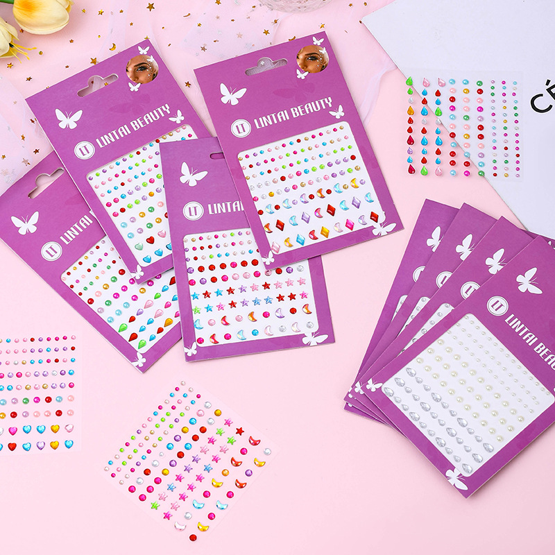 Hot Selling Face Gems Stickers - Nail Art 评论和价格