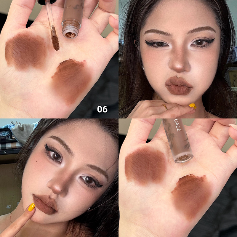 CACE Matte Velvet Brown Liquid - Matte Velvet Lip Tint Long Lasting 评论和价格