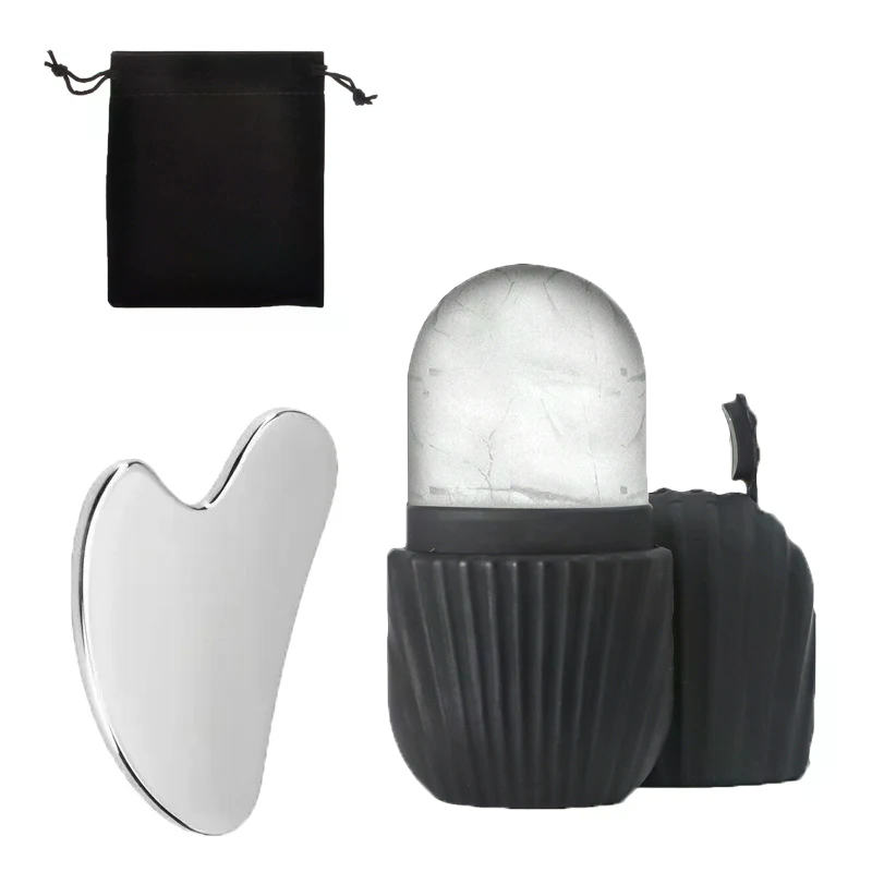 Stainless Steel Gua Sha Ice Fa - Face Ice Roller Puffiness 评论和价格