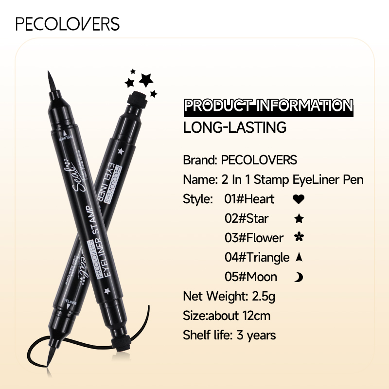 Double-head Liquid Eyeliner Pe - Waterproof Liquid Eyeliner Pen 评论和价格