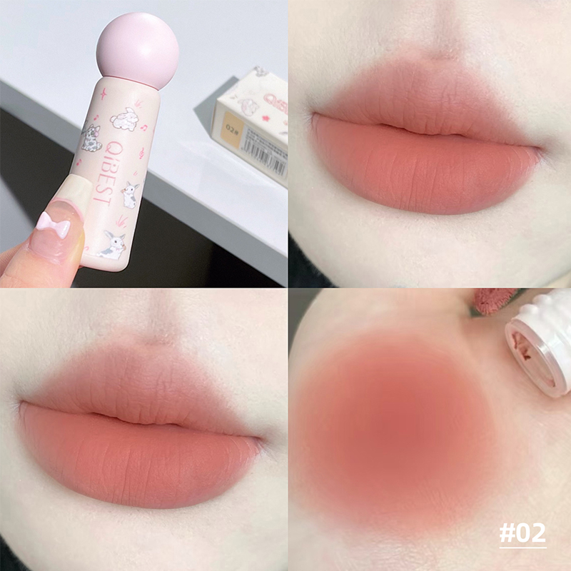 QIBEST Cute Velvet Matte Lip M - Matte Velvet Lip Tint Long Lasting 评论和价格
