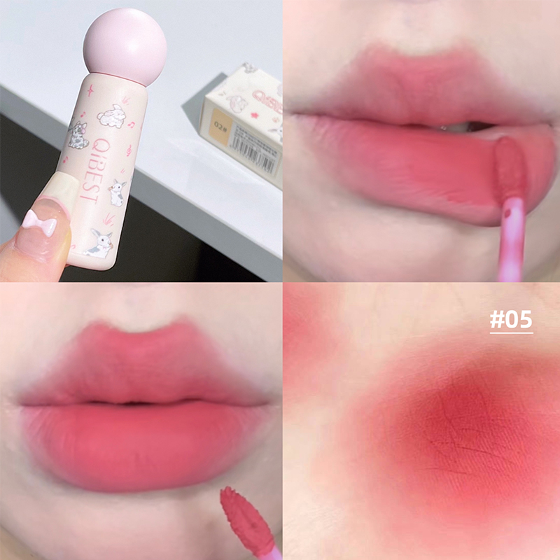 QIBEST Cute Velvet Matte Lip M - Matte Velvet Lip Tint Long Lasting 评论和价格
