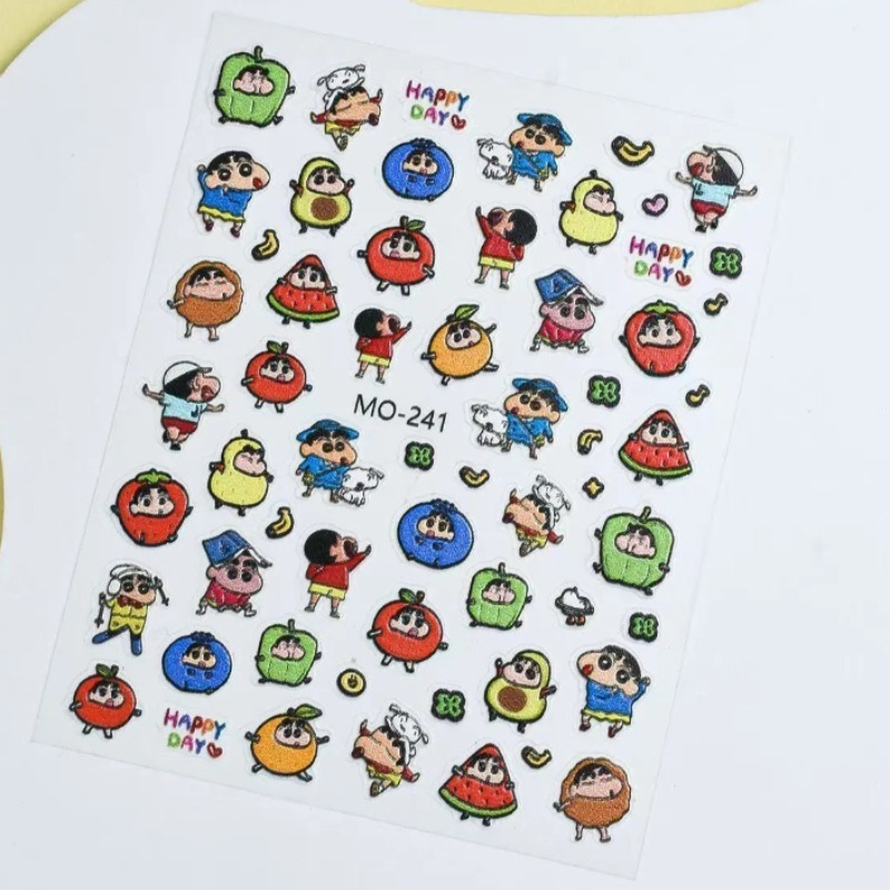 Crayon Shin-chan Creative Pape - Nail Art 评论和价格
