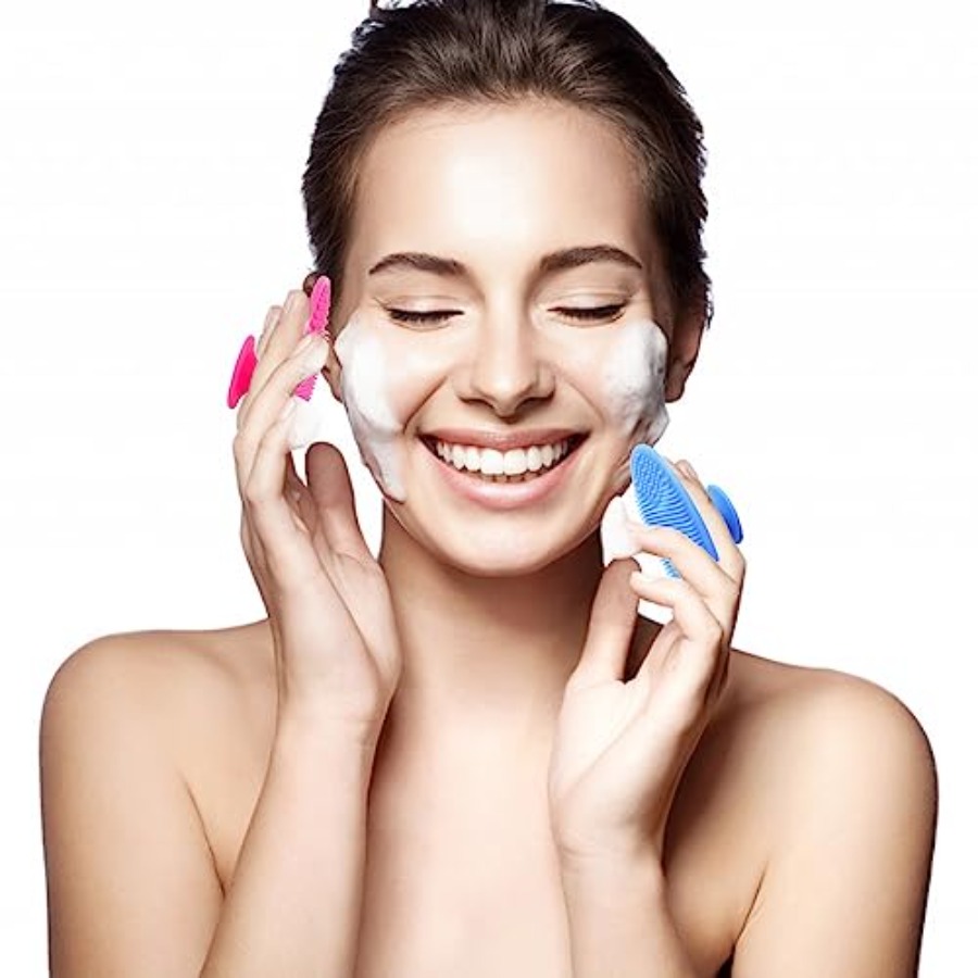Silicone Facial Cleansing Brus - Silicone Face Scrubber Electric 评论和价格