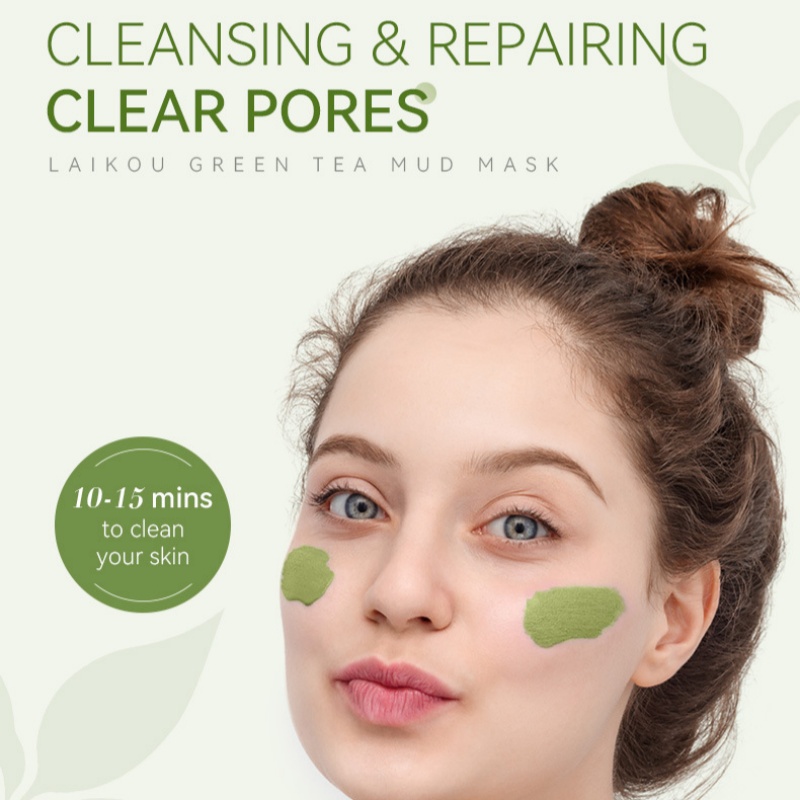 Green Tea Clay Mask 100g Skinc - Green Tea Cleansing Clay Mask 评论和价格