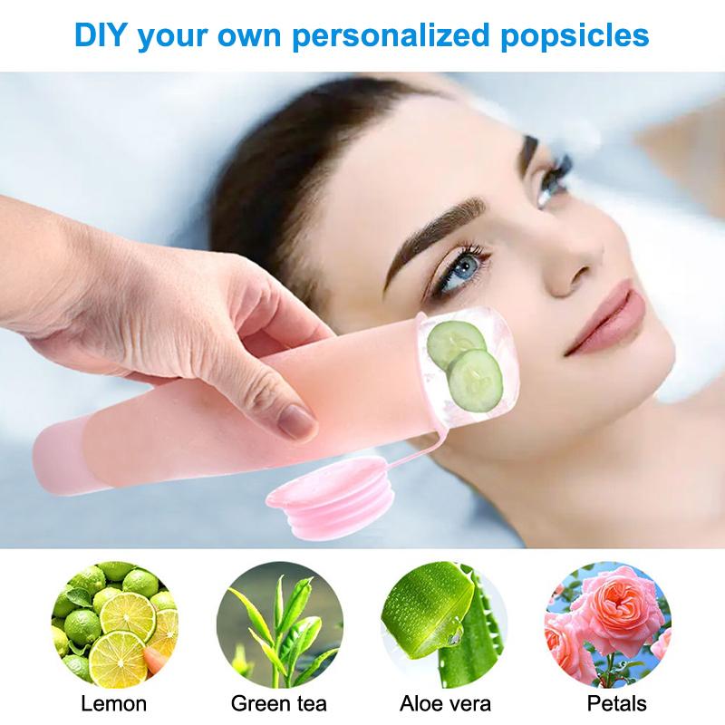 Silicone Cube Tray Shape Ice R - Face Ice Roller Puffiness 评论和价格