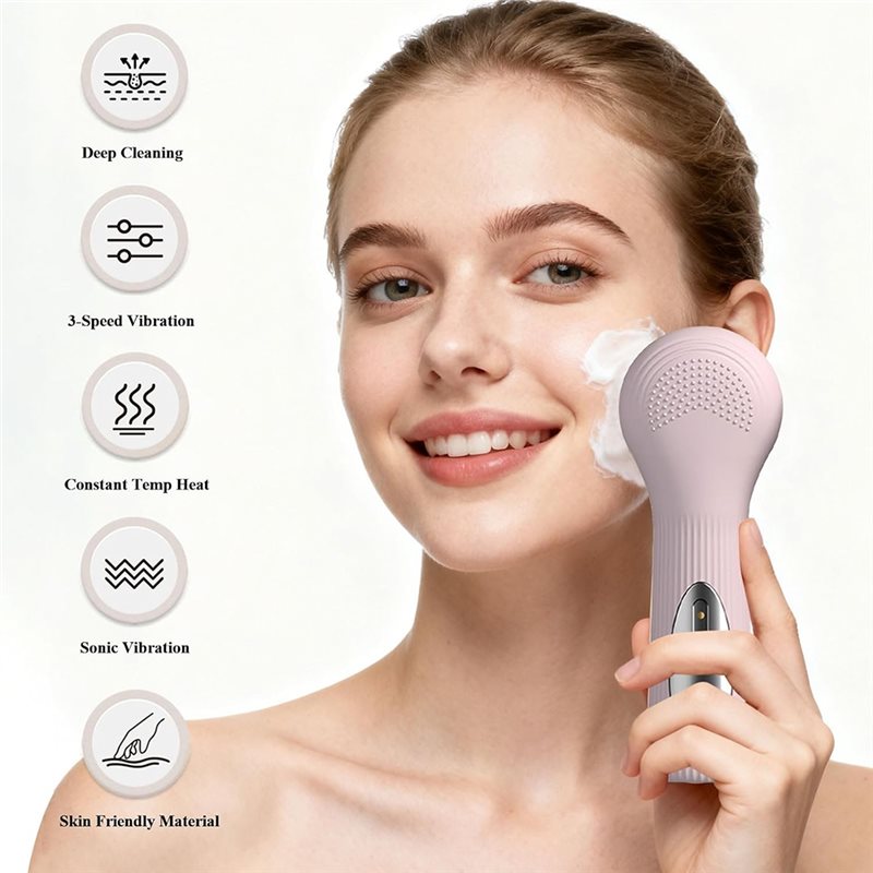 B15C Waterproof Electric Facia - Silicone Face Scrubber Electric 评论和价格