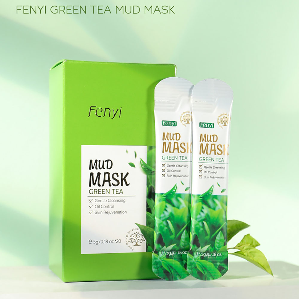 Fenyi Green Tea Clay Mask 5gx2 - Green Tea Cleansing Clay Mask 评论和价格