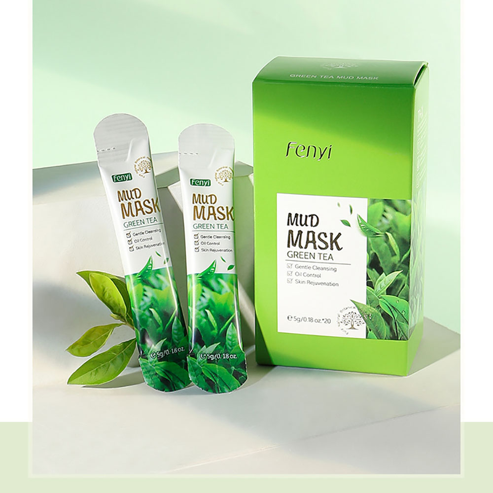 Fenyi Green Tea Clay Mask 5gx2 - Green Tea Cleansing Clay Mask 评论和价格