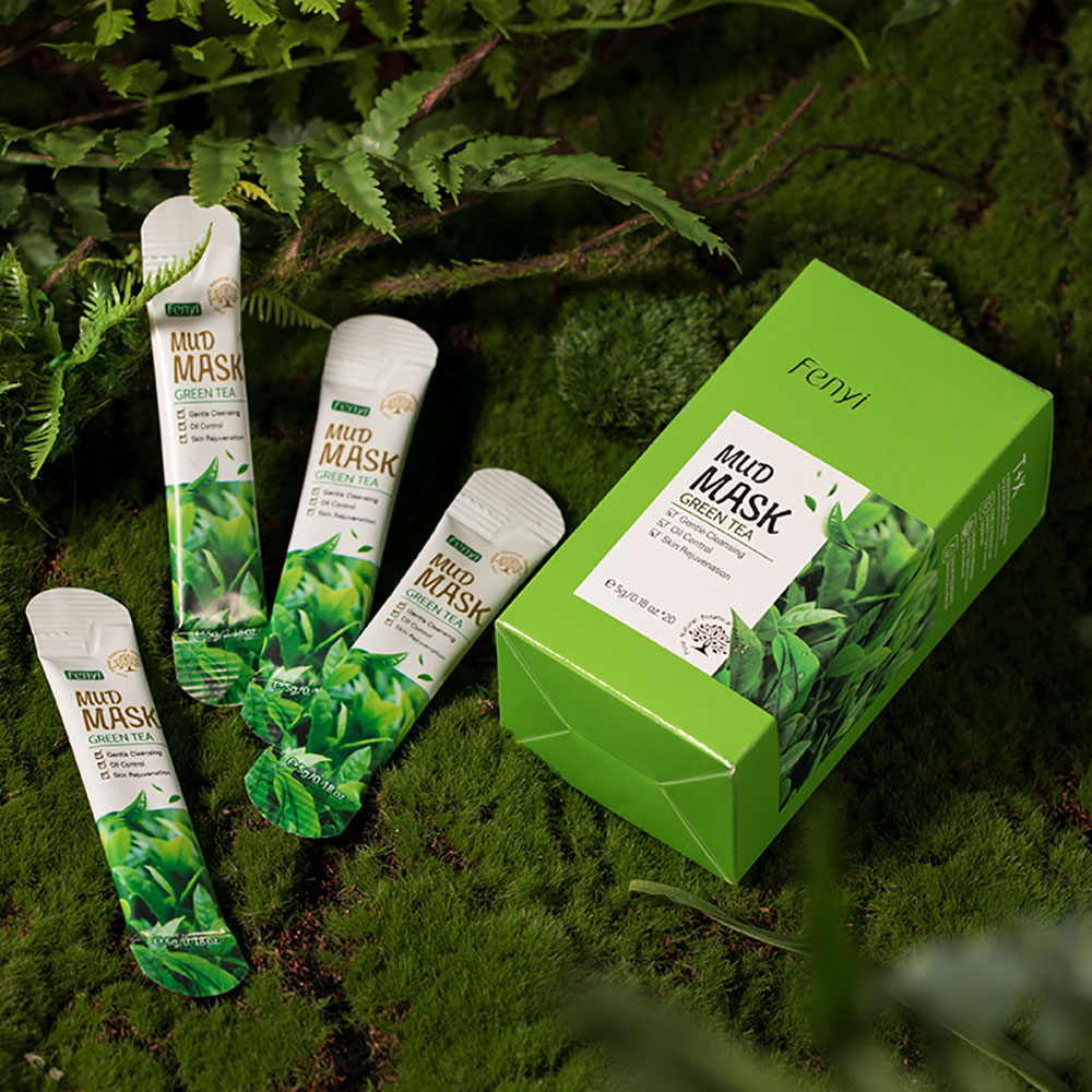 Fenyi Green Tea Clay Mask 5gx2 - Green Tea Cleansing Clay Mask 评论和价格
